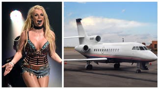 BRITNEY SPEARS PRIVATE JET