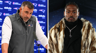 Mike Vrabel Doesn't Seem Thrilled About That Viral Video Of Stefon Diggs On A Yacht