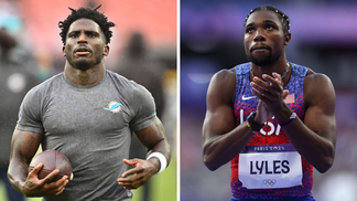 Tyreek Hill Is Still Talking About Racing Noah Lyles & Mike McDaniel Could Not Be Less Interested