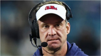 Lane Kiffin and Paul Finebaum had another wildly awkward interview. Watch a video of the interview. The two have a long-standing beef, but is it staged at this point? (Credit: Photo by James Gilbert/Getty Images)
