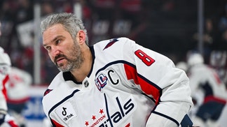 Alex Ovechkin skating