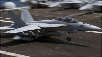 The Navy lost a second fighter jet after another incident in the Red Sea. How was the plane lost? What are the details of the crash? (Photo by Smith Collection/Gado/Getty Images).