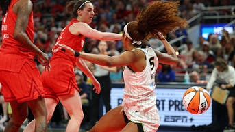 Caitlin Clark Commits Flagrant Foul On Angel Reese