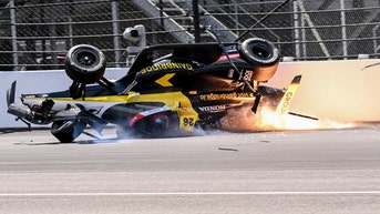 Colton Herta Indianapolis 500 qualifying crash