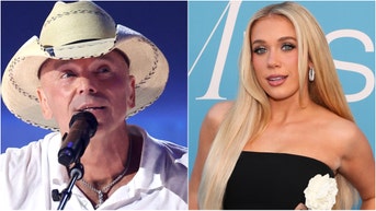 Kenny Chesney and Megan Moroney teammed up for the new song "You Had To Be There." (Photo by Terry Wyatt/Getty Images and Photo by Christopher Polk/Billboard via Getty Images)
