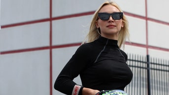 Natalie Decker has NASCAR garage on edge.