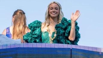 Livvy Dunne didn't get the Kentucky Derby off to the best start. 