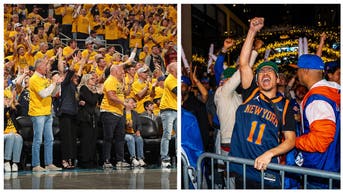 PACERS KNICKS FANS