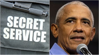 Video shows female Secret Service agents arguing outside of Obama's residence. (Photo by RYAN COLLERD/AFP via Getty Images and Getty Images Creatives)