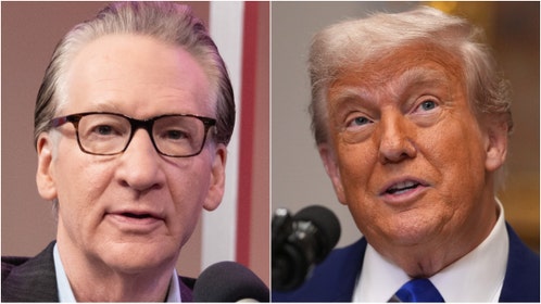 Bill Maher, Peter Hamby and Scott Jennings discussed President Donald Trump's foreign policy doctrine. Watch a video of the discussion. (Photo by Noam Galai/Getty Images and Photo by Andrew Harnik/Getty Images)