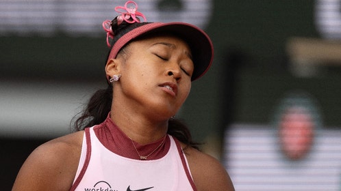 Naomi Osaka upset at the French Open