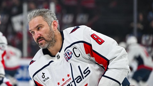 Alex Ovechkin skating