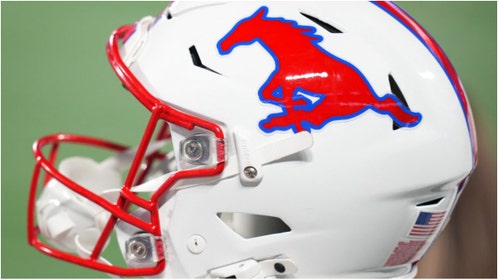SMU's football team is getting roasted online after bragging about the team having a 2.95 GPA on X. Check out the reactions. (Photo by Grant Halverson/Getty Images)