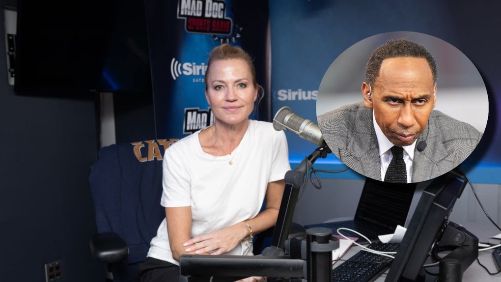 Michelle Beadle and Stephen A. Smith