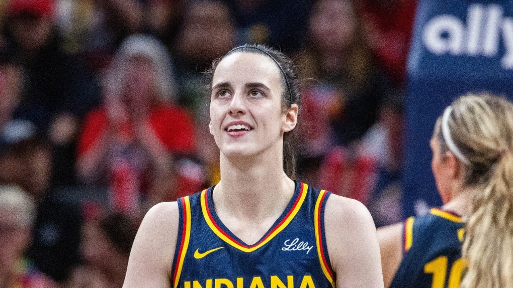 Caitlin Clark smiling