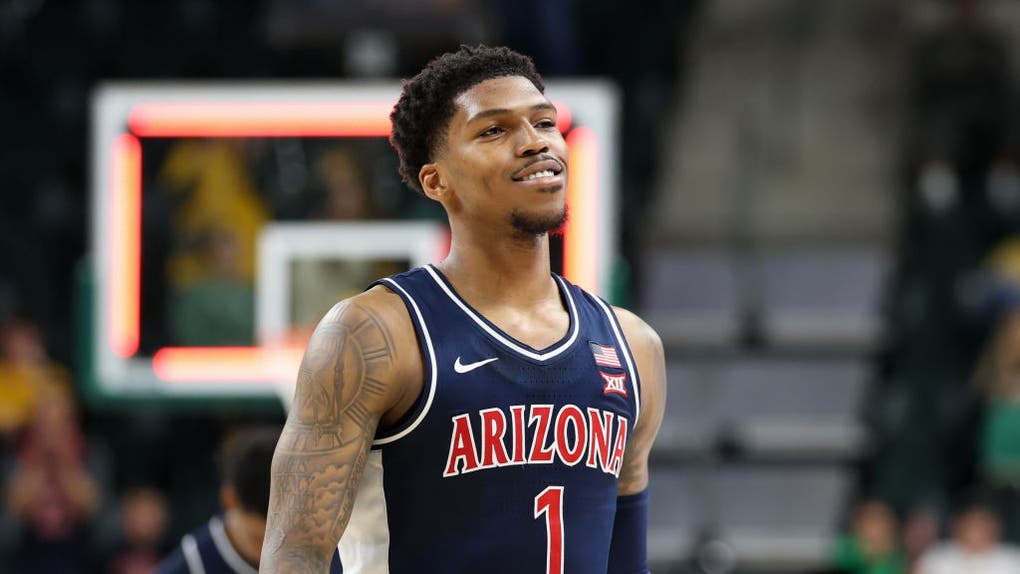 Caleb Love will make less money in the NBA than he did at Arizona after signing a two-way deal with Portland.