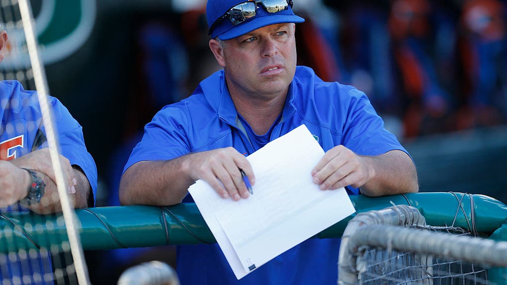 Florida Baseball coach Kevin O'Sullivan Loses His Mind On NCAA Tournament Site Rep, Coastal Carolina Coach Slams O'Sullivan