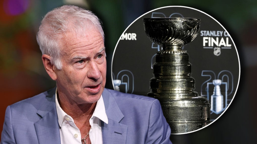 John McEnroe and the Stanley Cup