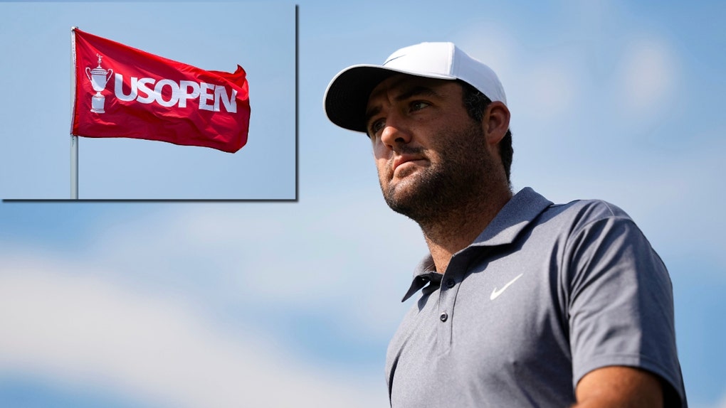 Scottie Scheffler at US Open