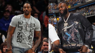 Dwight Howard and Lance Stephenson. 