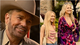 Billy Bob Thornton reacted to the graphic sexual language in "Landman." What did he say? Watch the scene he's referring to. (Credit: Paramount+)