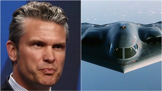 Secretary of Defense Pete Hegseth slammed the media over a leaked report claiming the Iran strike didn't take out Fordow. Watch a video of his comments. (Photo by Jakub Porzycki/NurPhoto via Getty Images and Photo by Cherie A. Thurlby/U.S. Air Force/Getty Images)