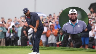 JJ Spaun and Tyrrell Hatton at the U.S. Open