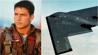 Social media is on fire with tweets about "Top Gun" after President Donald Trump launched a successful bombing operation against Iran. Check out the reactions. (Photo by Paramount Pictures/Archive Photos/Getty Images and Photo by USAF/Getty Images)