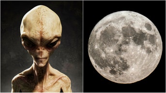 Did the CIA find human-like aliens on the moon? (Credit: Getty Images Creatives)