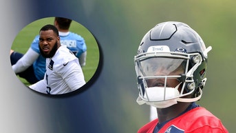 Cam Ward and Jeffery Simmons of the Titans