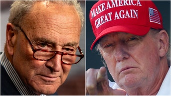 Senator Chuck Schumer claims "we're all going to die" in reaction to President Donald Trump attempting to pass a major bill. Watch a video of his comments. Photo by Mike Stobe/Getty Images and Photo by Kent Nishimura/Getty Images)