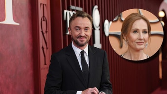 Tom Felton and J.K. Rowling