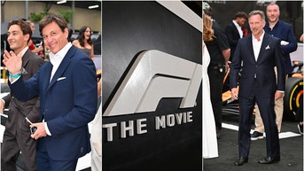 Toto Wolff, Christian Horner at the F1 premiere