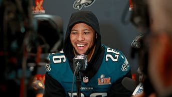 Saquon Barkley smiling