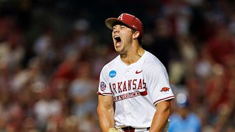 Gage Wood Throws Third Ever College World Series No-Hitter, In Dominating Performance For Arkansas