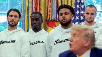 Tim Weah, other Juventus players meeting with President Trump at White House