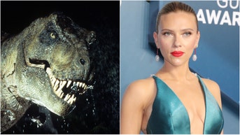 A new trailer is out for "Jurassic World Rebirth." Watch a preview. When does the movie come out? What is the plot? Who is in the cast? (Photo by Universal/Getty Images and Photo by Leon Bennett/Getty Images)
