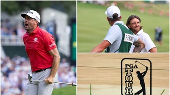 Tommy Fleetwood and Keegan Bradley