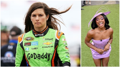 Danica Patrick and Riley Gaines versus Simone Biles. Who ya got, America?