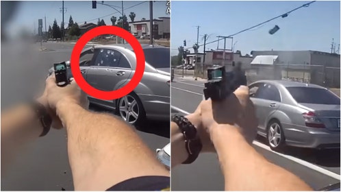 The Fresno Police Department released footage of an officer-involved shooting for the arrest of Martin Campos Jr. Watch the footage. What happened? (Credit: Fresno Police Department/Body Camera Footage/Public Domain/https://www.youtube.com/watch?v=zJHb2hUUXKk)