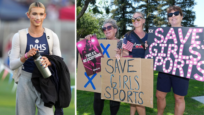 Male Athlete AB Hernandez Proud Of Performance In Girls' State Track Meet, Calls Protesters 'Weird'