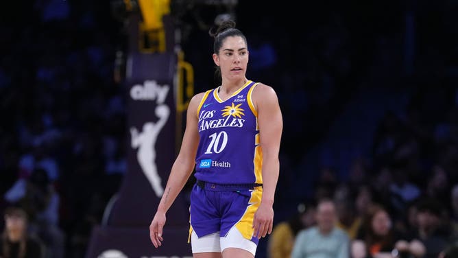 WNBA star Kelsey Plum went off on referees following Monday's game and the guard seemed to imply that officials favor black players over white players.