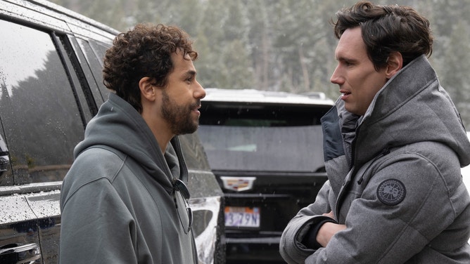 "Mountainhead" is a disaster of a movie. (Credit: HBO)