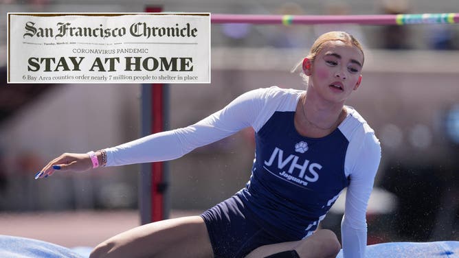 The San Francisco Chronicle lauded Trans-identifying biological male athlete AB Hernandez for winning two California state titles in girls' track and field events.