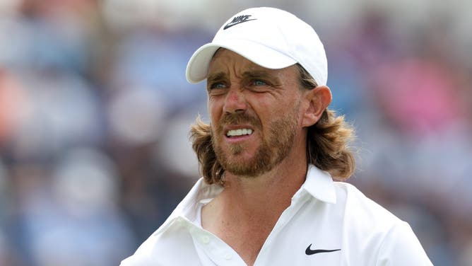 Tommy Fleetwood still spoke to the media after a devastating collapse at the Travelers Championship. 