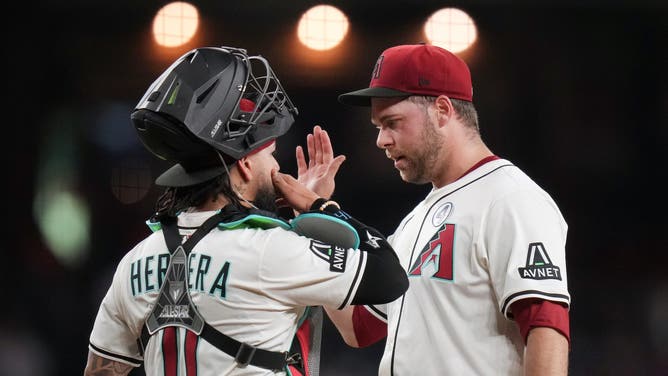 Corbin Burnes of the Arizona Diamondbacks is injured