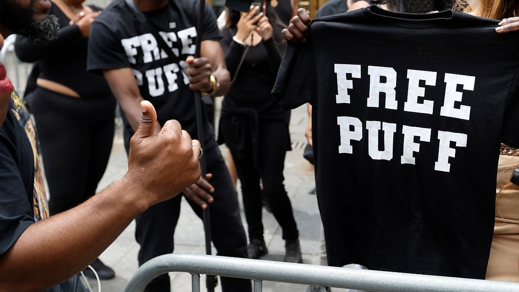 diddy verdict fans celebrate with freak off baby oil as johnson & johnson trends