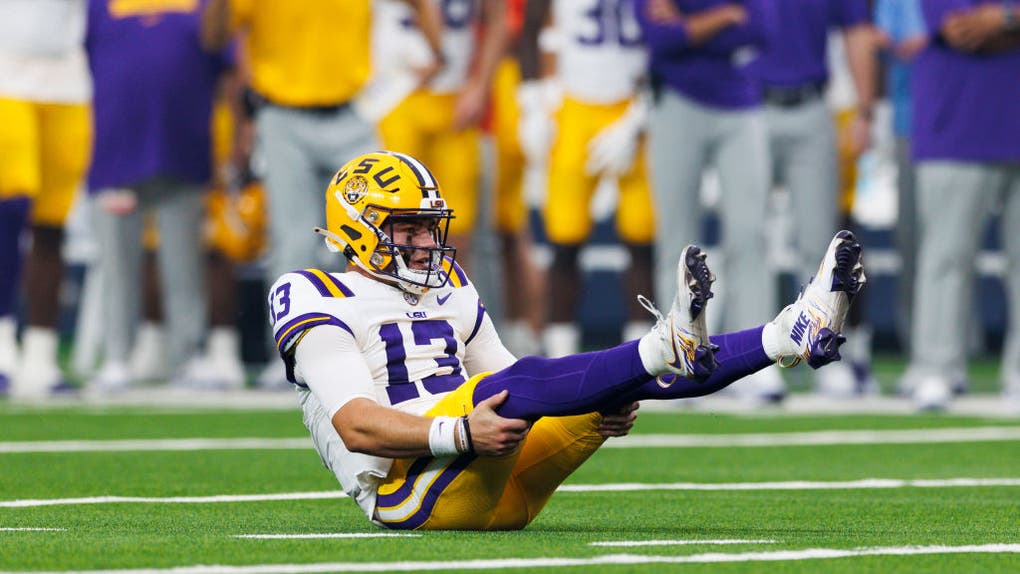 Garrett Nussmeier LSU and SEC quarterback
