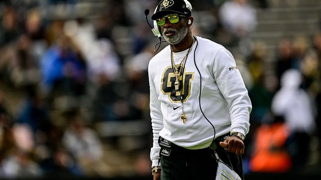 Deion Sanders, Colorado head football coach.