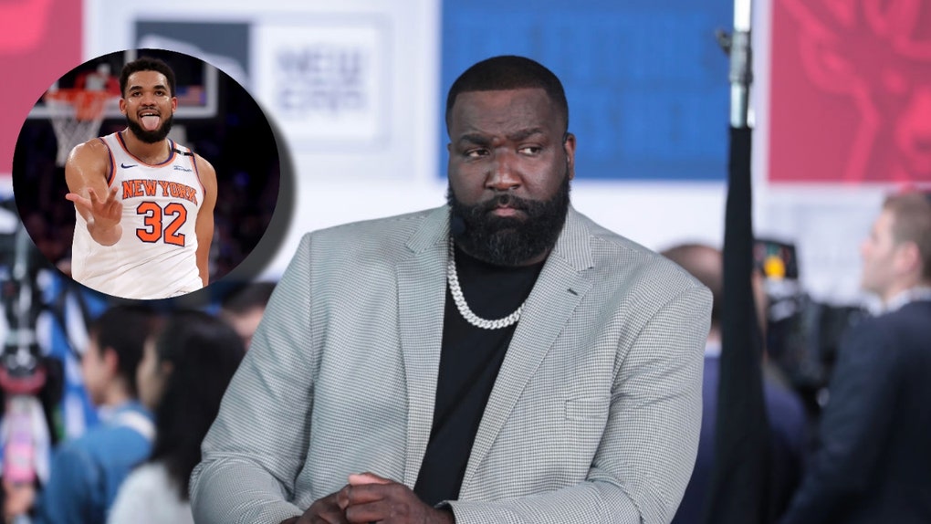 Kendrick Perkins and karl-anthony towns